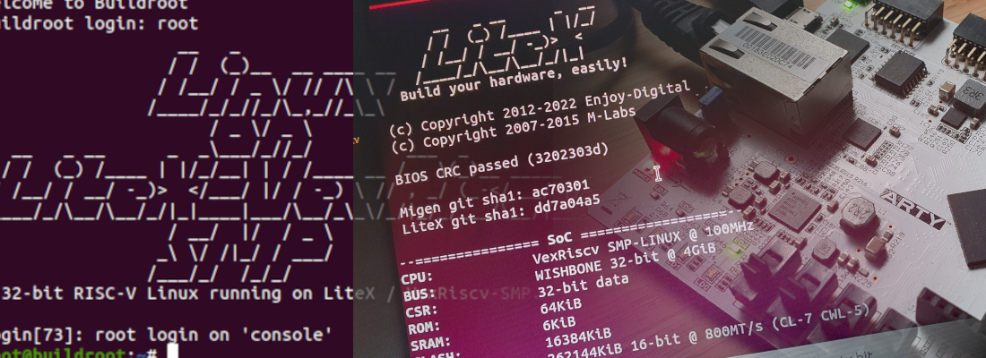 Running Linux on a Litex SoC.