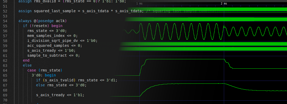 True RMS compute in FPGA.