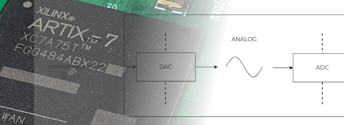 Implementing and ADC inside the FPGA