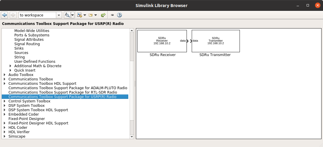 USRP library